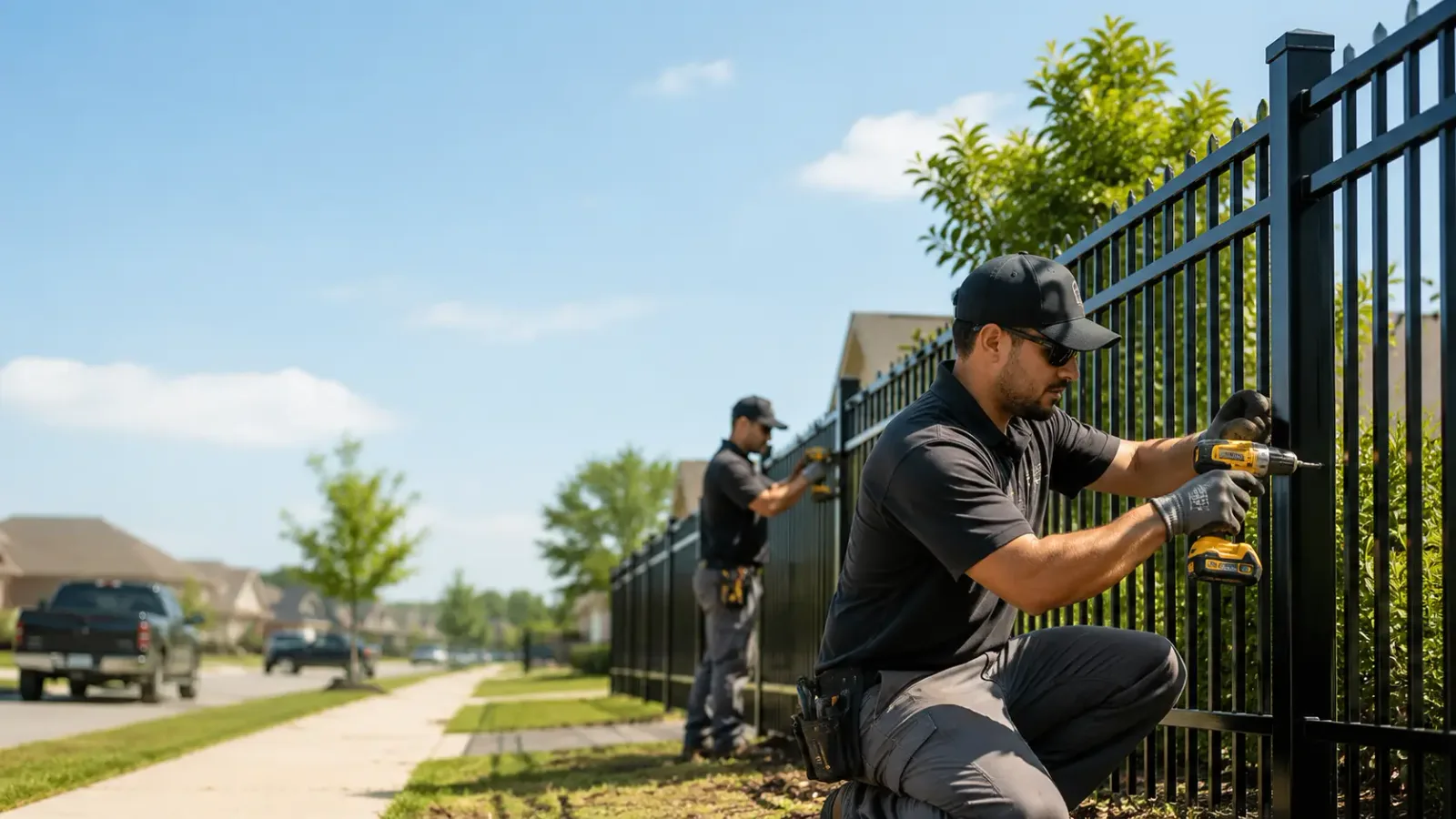 Metal Fence Installation in Salem, UT